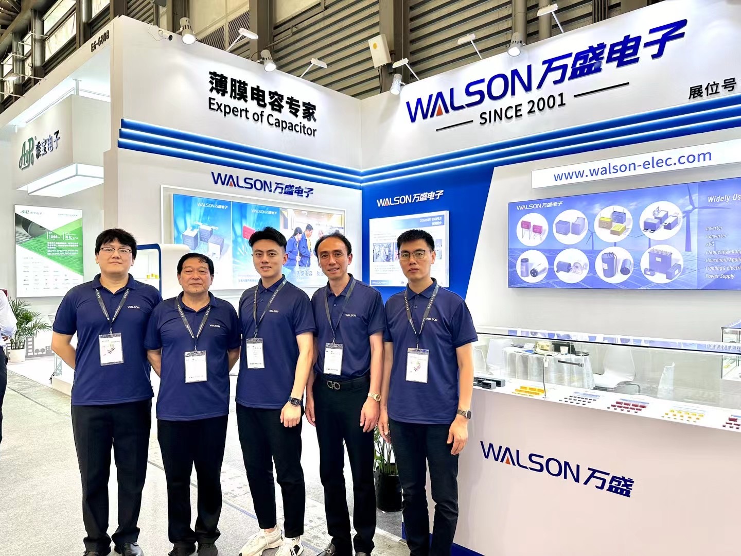 WALSON sa zúčastnil v roku 2024 Electronica China (Shanghai)